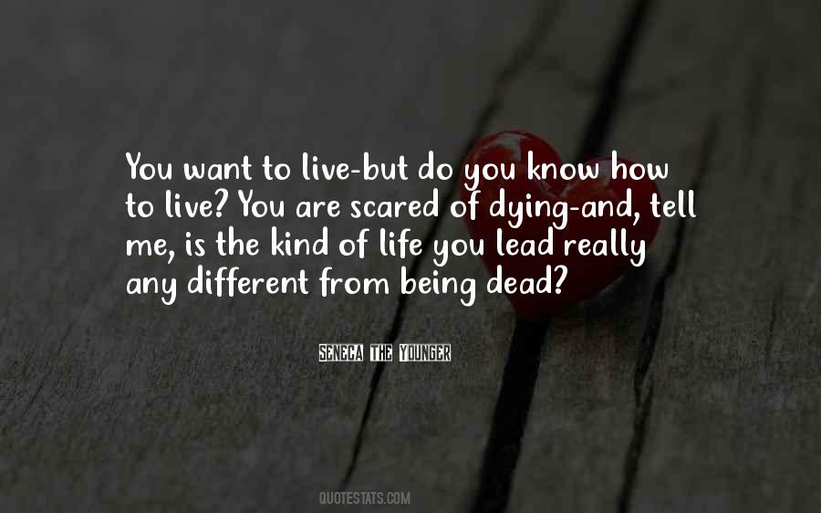Lead A Different Life Quotes #1630096