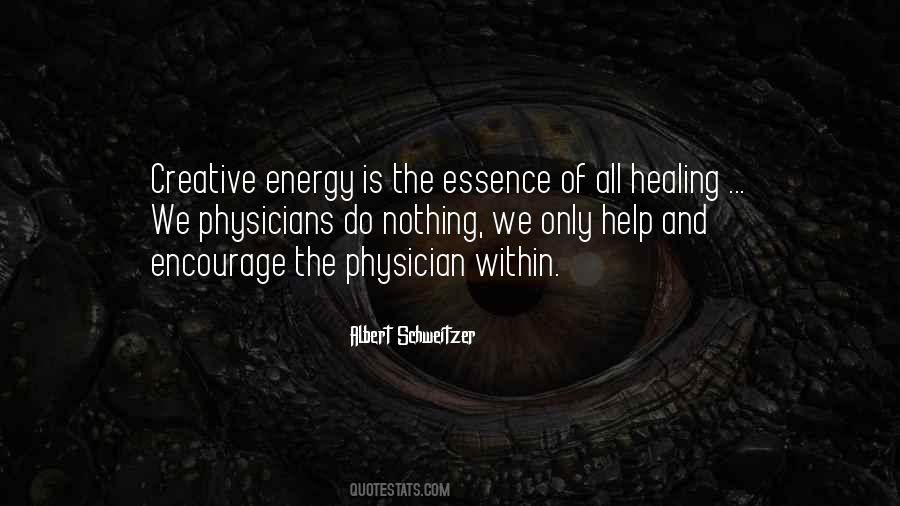 Energy And Healing Quotes #516095