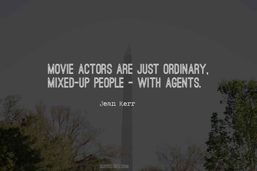 Quotes About Acting Agents #180862