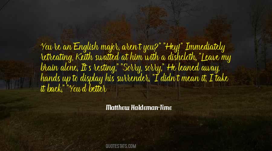 Humor English Quotes #1578390