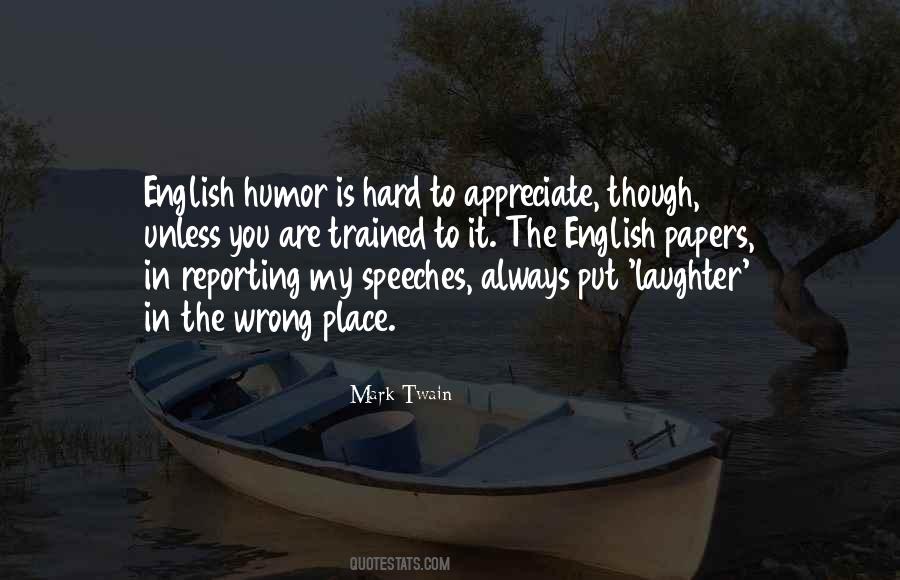 Humor English Quotes #523927