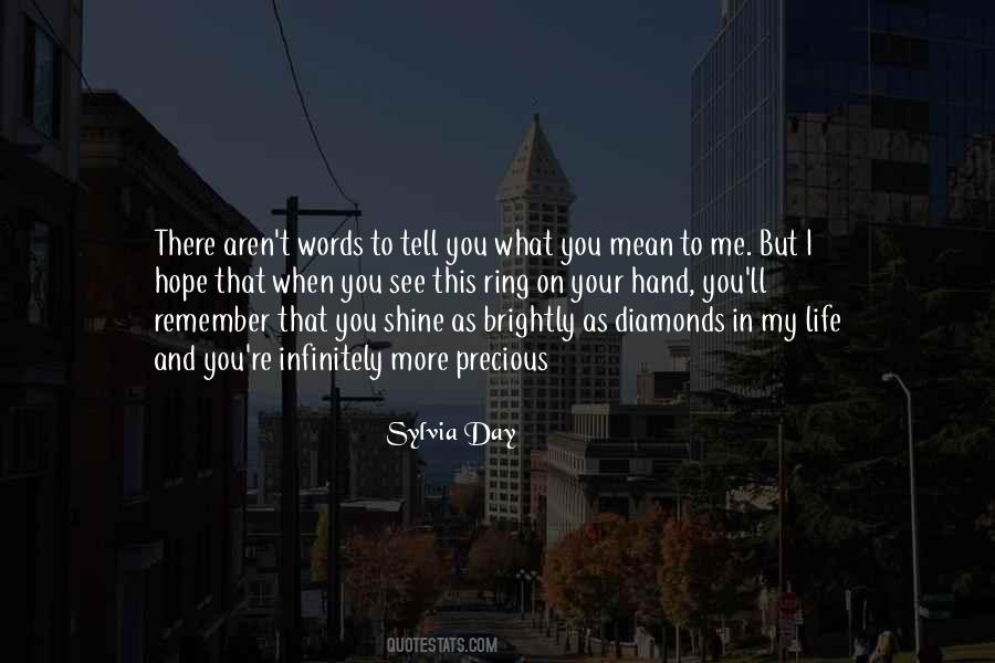 Quotes About Diamonds And Life #1400920