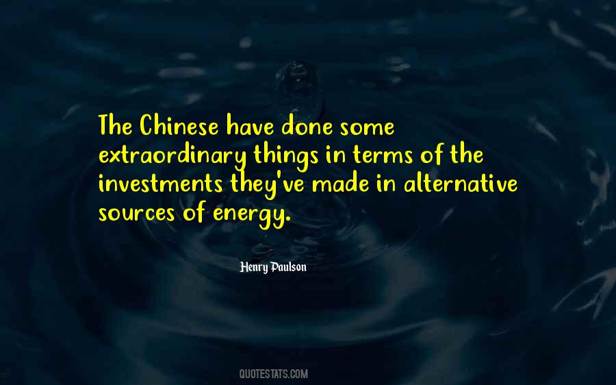 Quotes About Alternative Energy #1126367