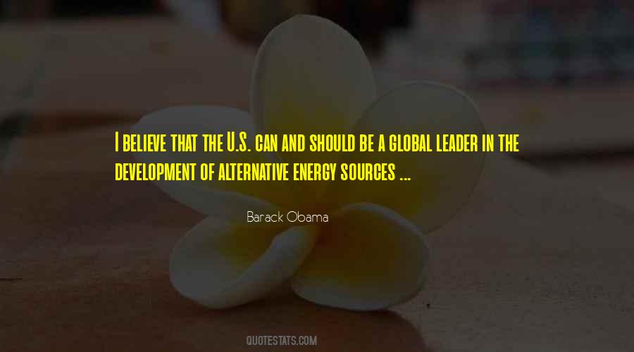 Quotes About Alternative Energy #783895