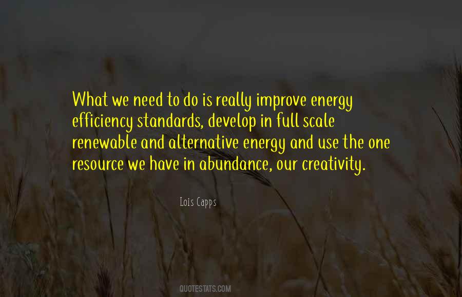 Quotes About Alternative Energy #857991