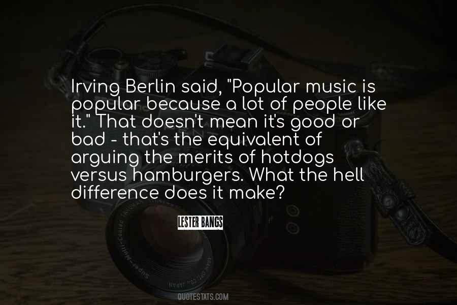 Quotes About Popular Music #111683