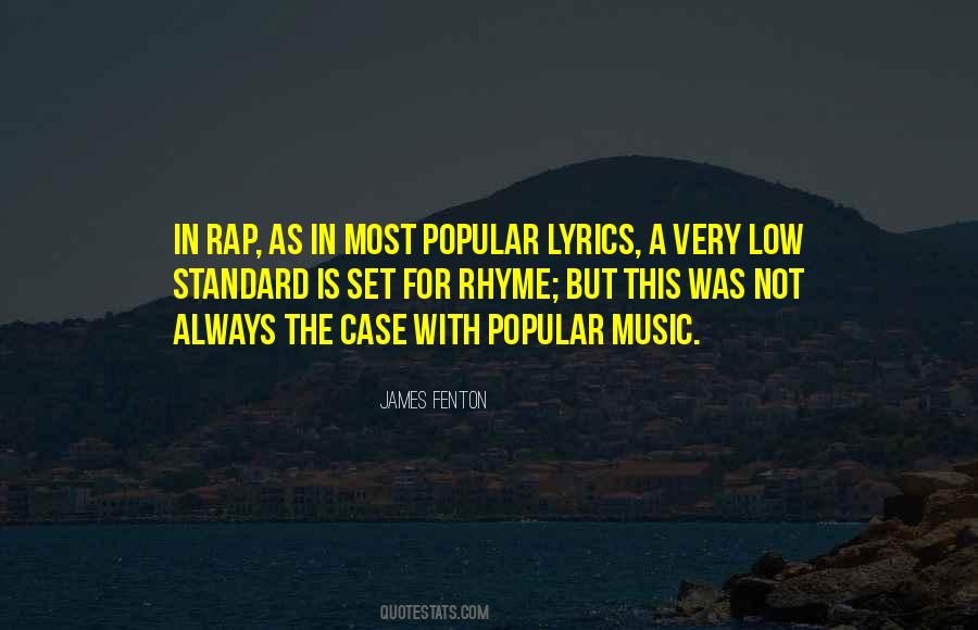 Quotes About Popular Music #716448