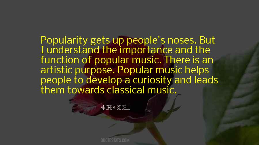 Quotes About Popular Music #850702
