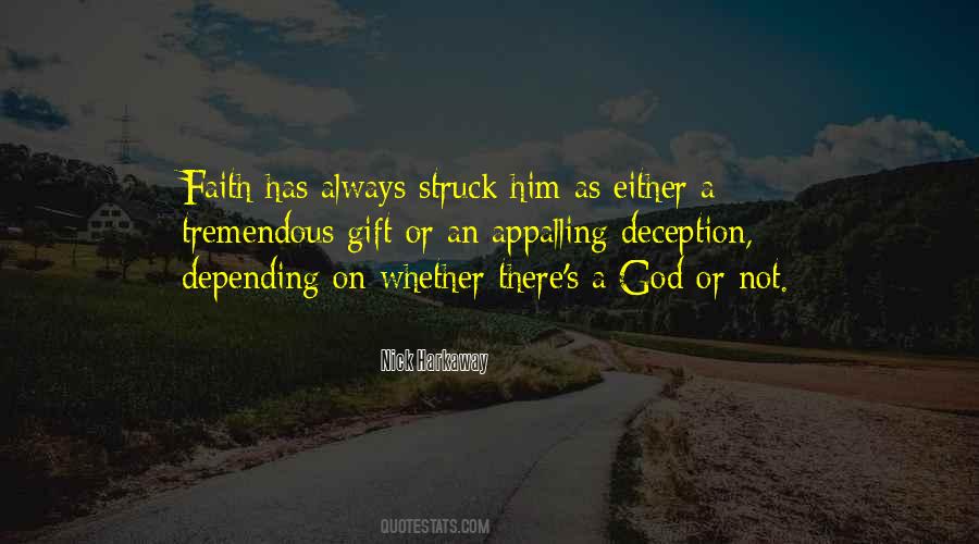 Quotes About Depending On God #1034976