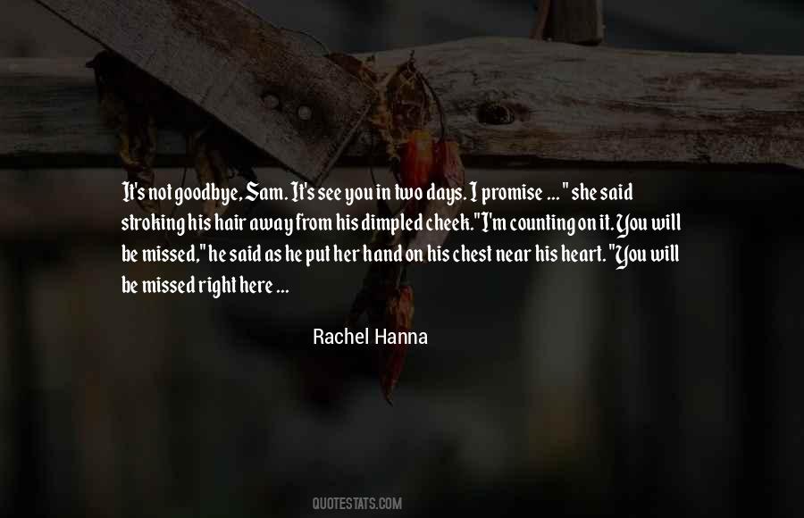 Quotes About Counting Days #1209249