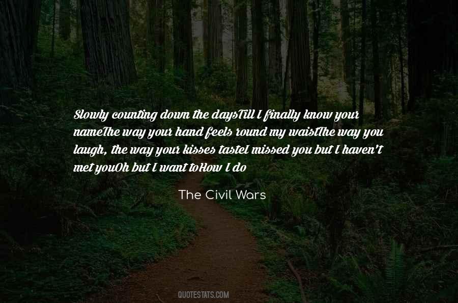 Quotes About Counting Days #818691
