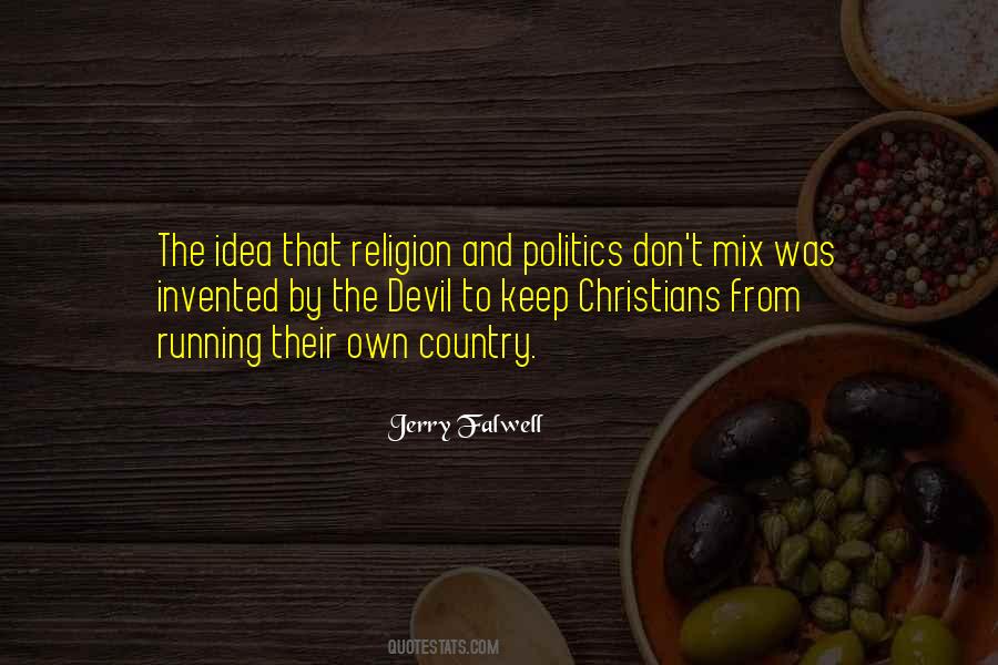 Quotes About Religion And Politics #1334202