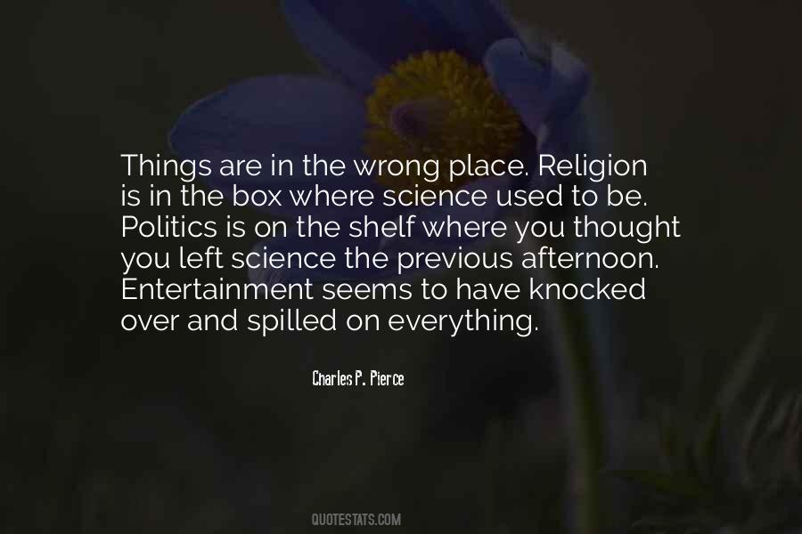 Quotes About Religion And Politics #241375