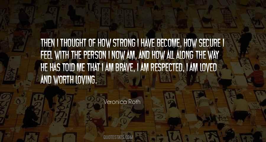 Quotes About Am Strong #151303