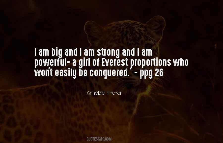 Quotes About Am Strong #45113