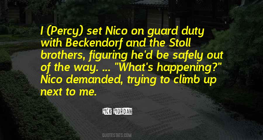 Quotes About Nico Di Angelo #1041439