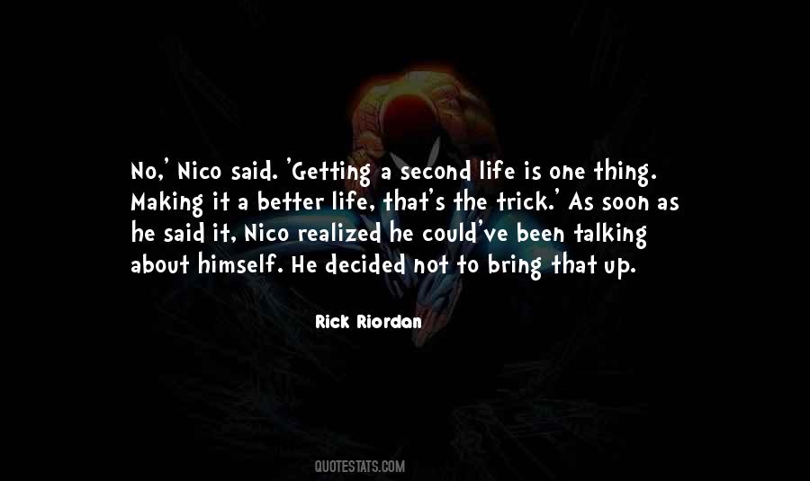 Quotes About Nico Di Angelo #1318990