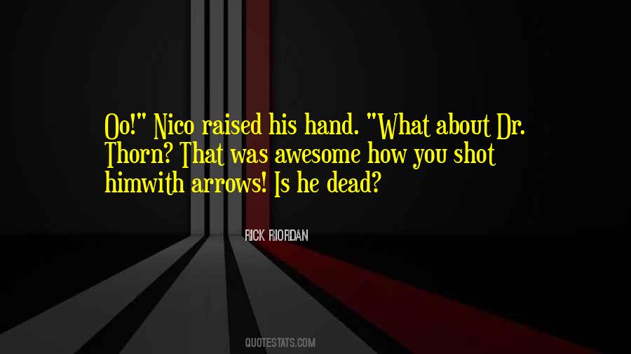 Quotes About Nico Di Angelo #1345759