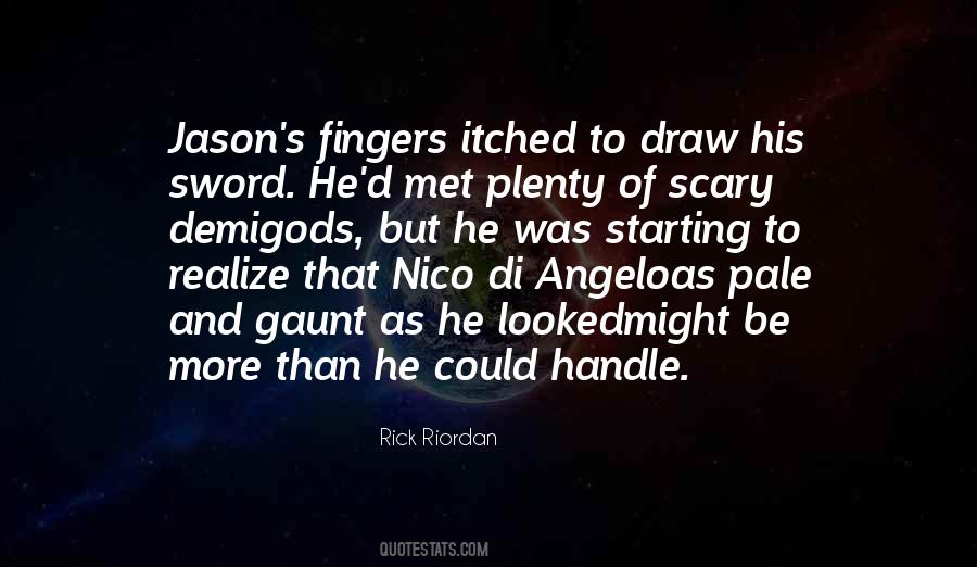 Quotes About Nico Di Angelo #906880