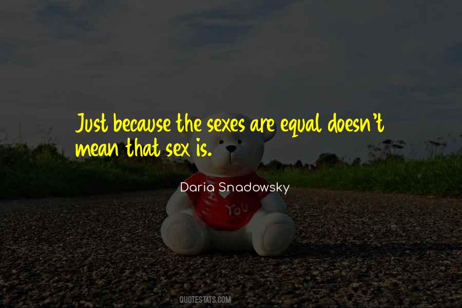 Quotes About Sexes #1480342