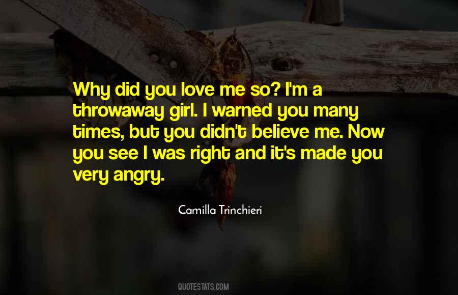 Quotes About Angry Love #433481