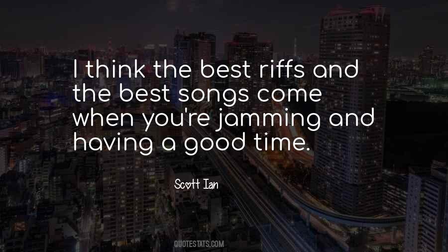 Quotes About Riffs #1701056