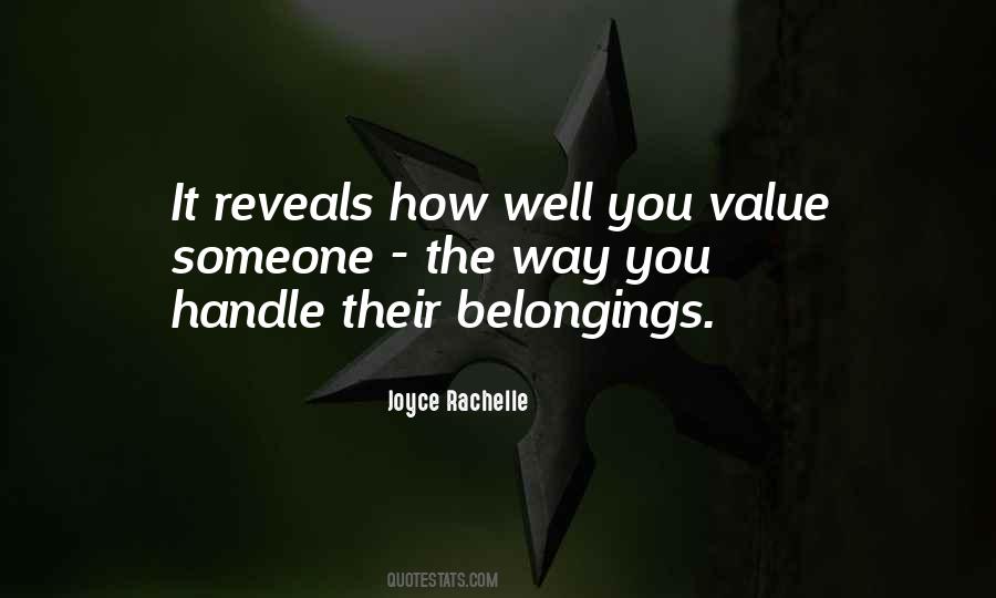 Quotes About Valuing Things #1867945