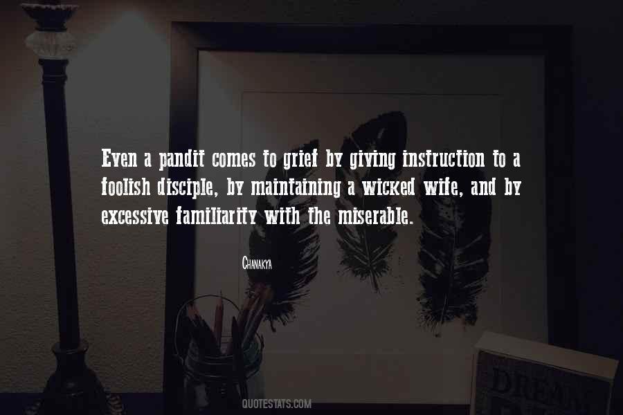 Quotes About Foolish Wife #1150024