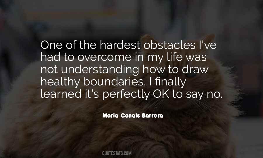 Quotes About Boundaries #1709119