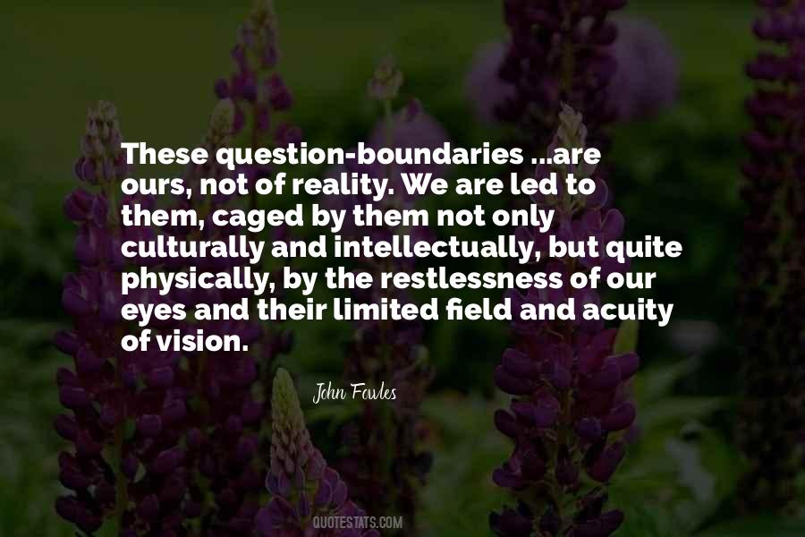 Quotes About Boundaries #1716785