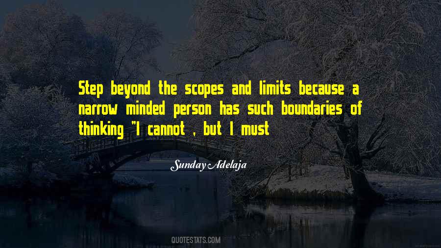 Quotes About Boundaries #1743444