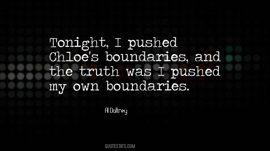 Quotes About Boundaries #1750321