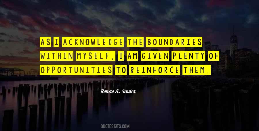 Quotes About Boundaries #1843638