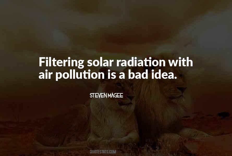 Quotes About Solar Radiation #867675