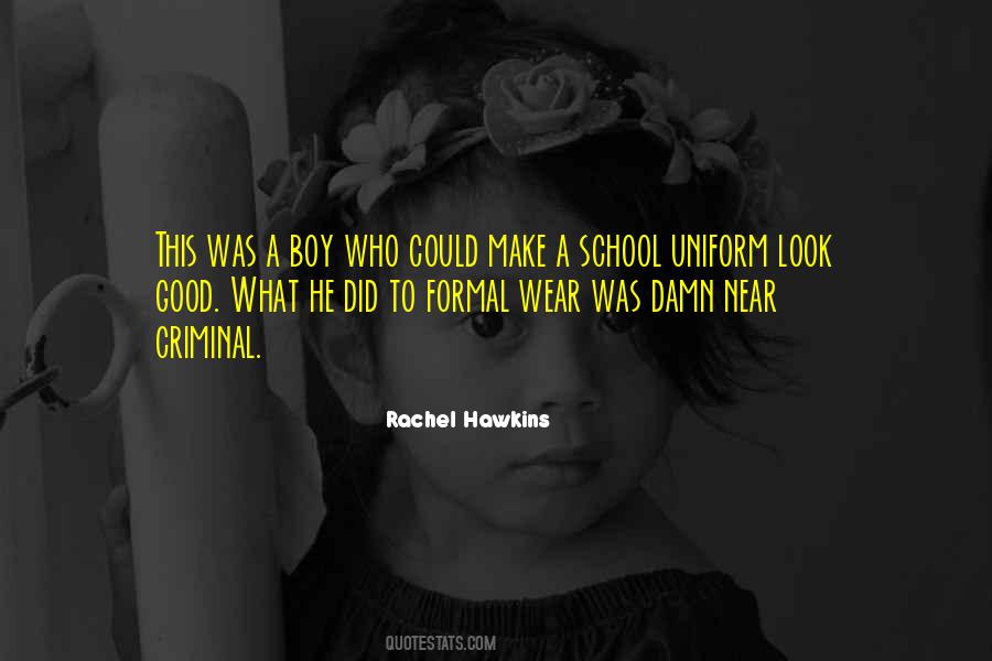 My School Uniform Quotes #494391