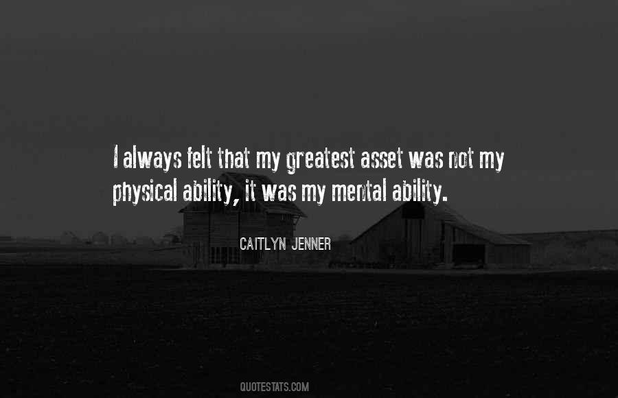 Quotes About Mental Ability #386323