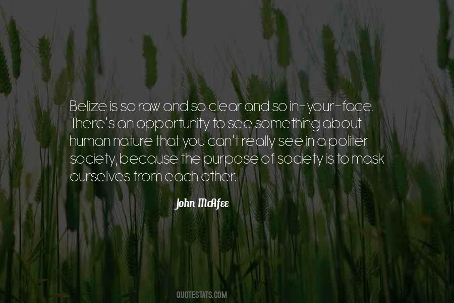 Quotes About Society And Human Nature #1457096