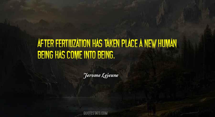 Quotes About Fertilization #1275489