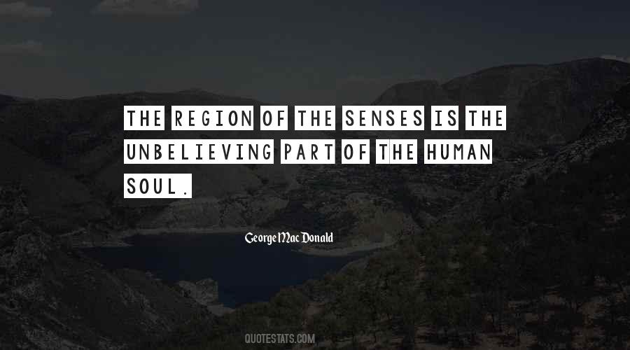 Quotes About The Human Senses #377928