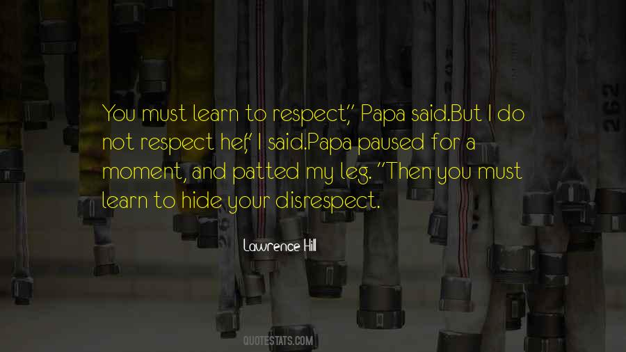 A Papa Quotes #254906