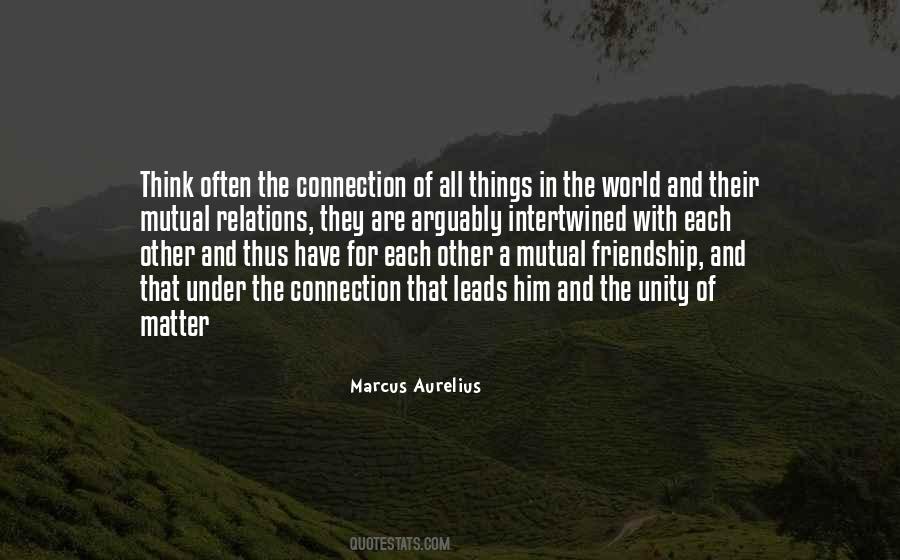 Quotes About Mutual Friendship #849770