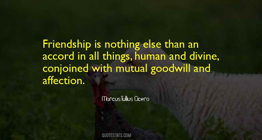 Quotes About Mutual Friendship #917371