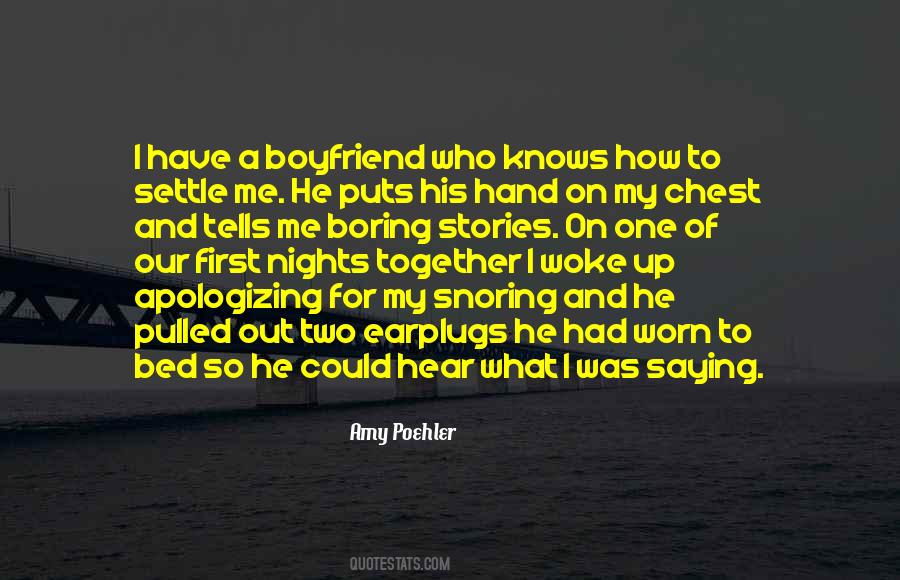 Our First Night Together Quotes #1064997