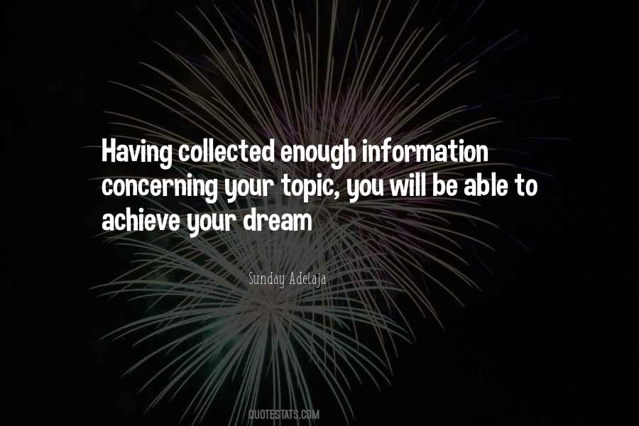 Dream Achieve Quotes #815552