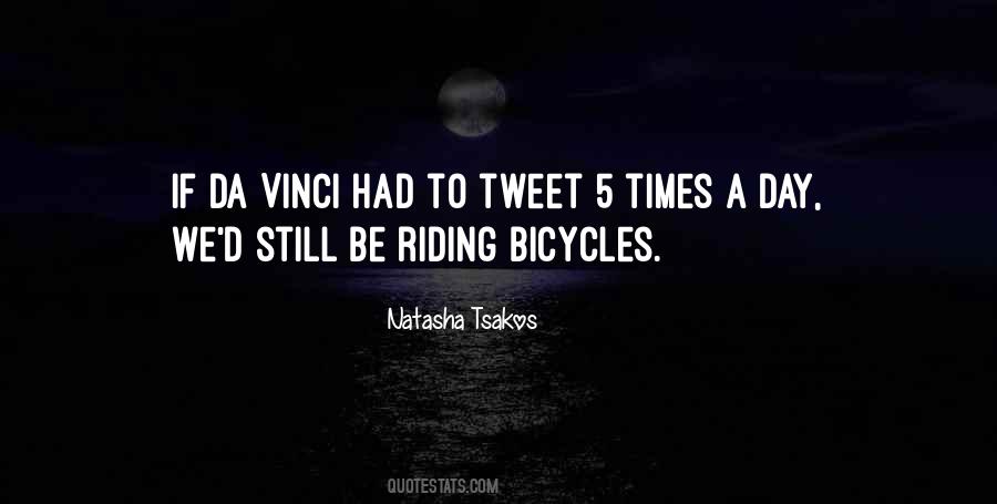 Quotes About Riding Bicycles #740609