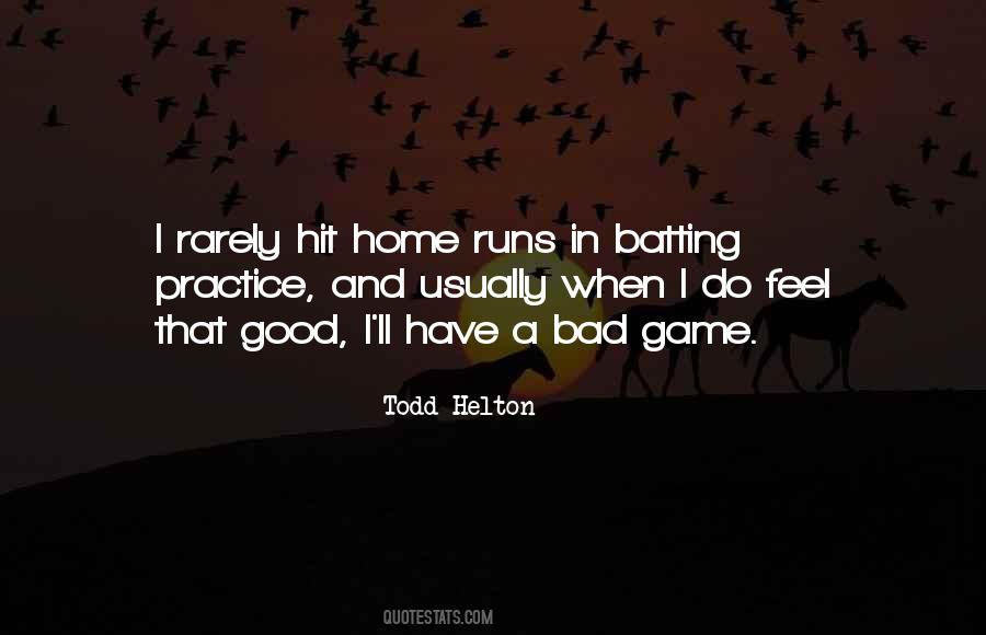 Batting Practice Quotes #1549082