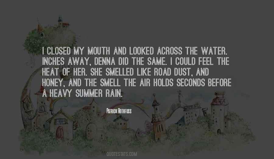 Quotes About The Smell Of Rain #249880