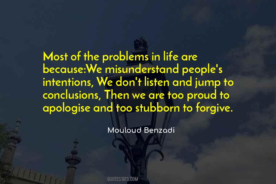 Most Of The Problems Quotes #259961