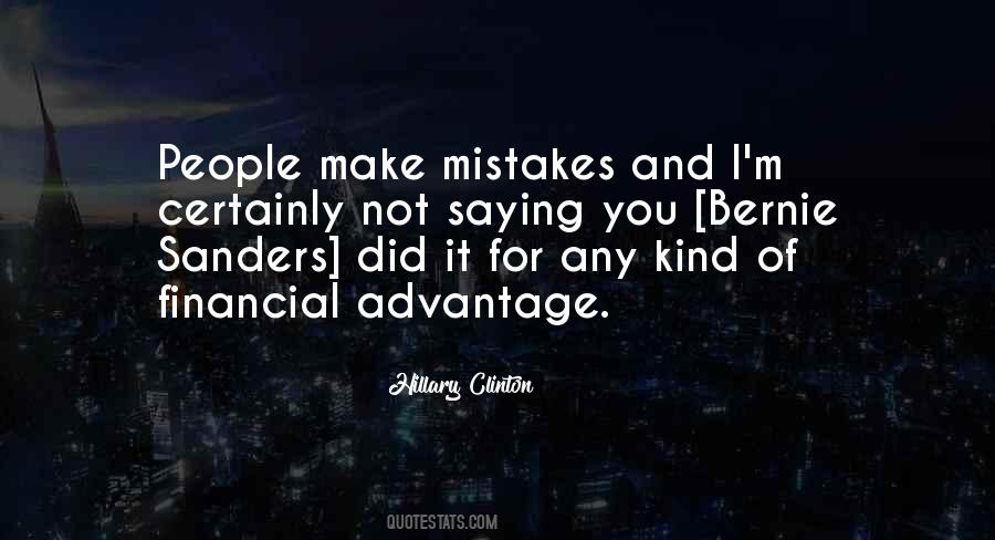 People Make Mistakes Quotes #1687879