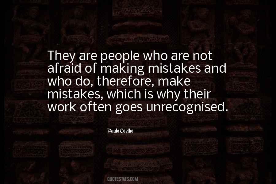 People Make Mistakes Quotes #524677